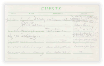 Sign Guest Book